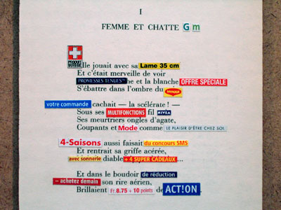 Lorenzo Menoud, poème génétiquement modifié
