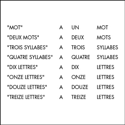 Lorenzo Menoud, mot syllabe lettre