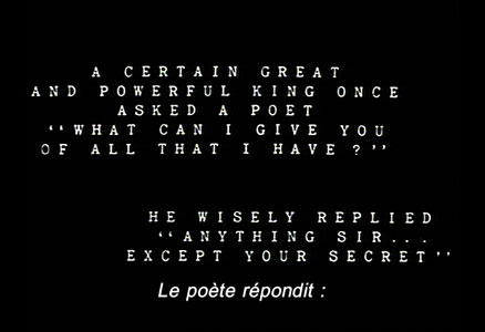 Lorenzo Menoud, poème capturé