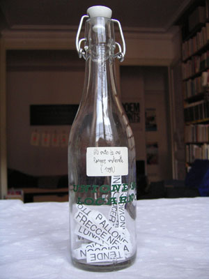 Lorenzo Menoud, boîte à mots