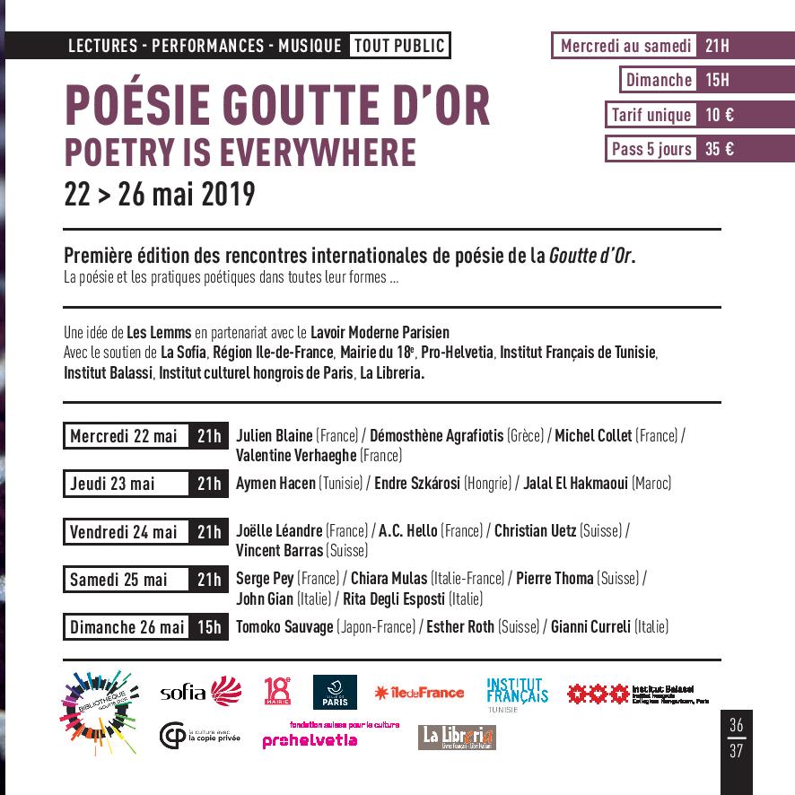Lorenzo Menoud, poésie partout ©