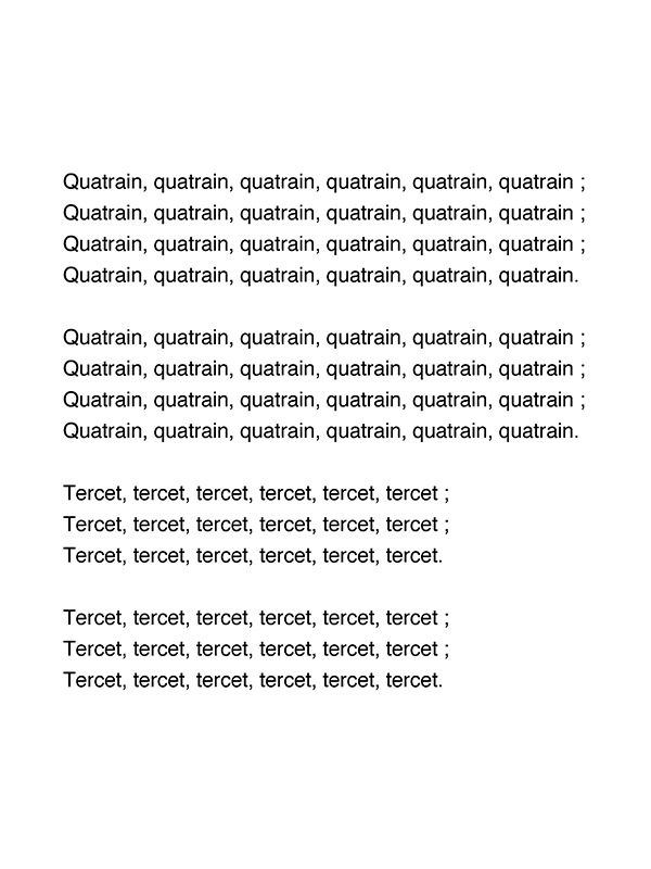 sonnets