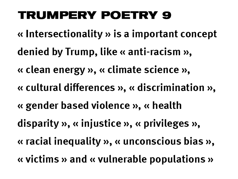 trumpery poetry