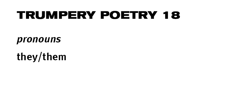trumpery poetry