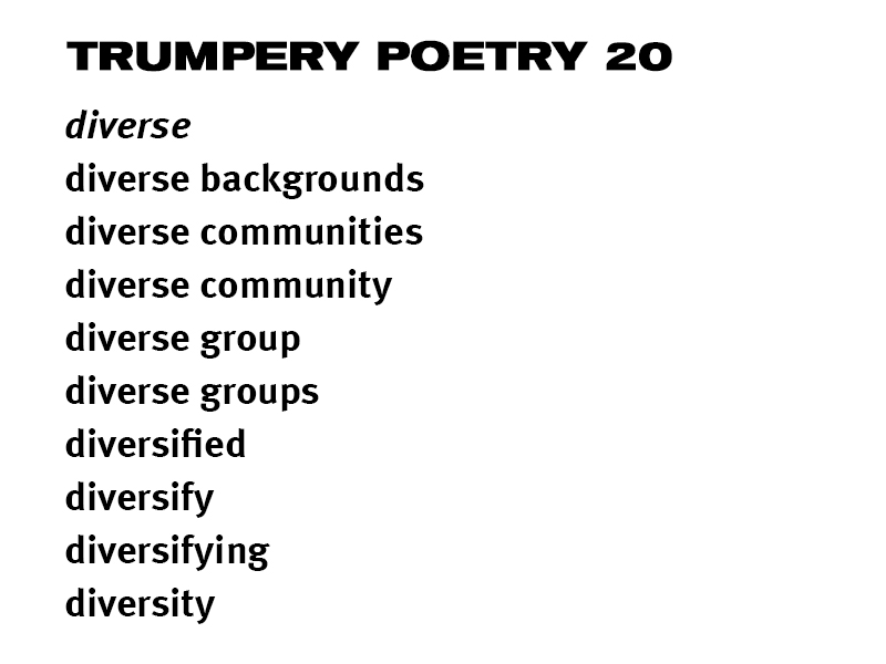 trumpery poetry