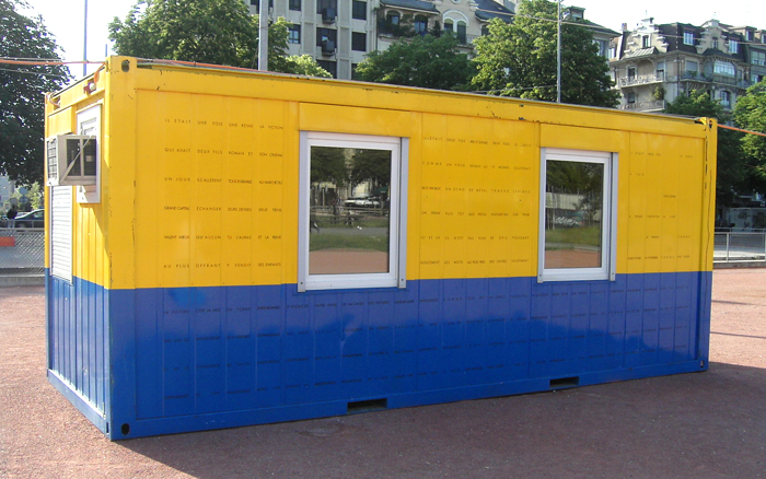 Lorenzo Menoud, container-fiction